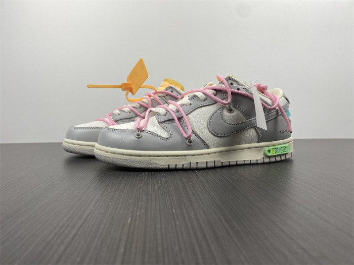 o-w x dunk low ''lot 09 of 50'' dm1602-109