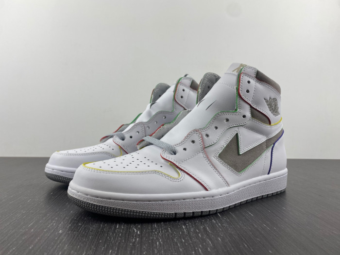 jordan 1 high & daniel arsham grey
