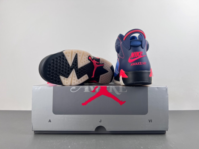 Jordan 6 Retro Awake NY Midnight Navy-IQ5706-400