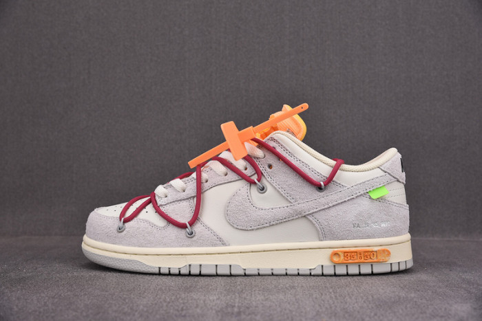 o-w x dunk low “35 of 50” dj0950-114