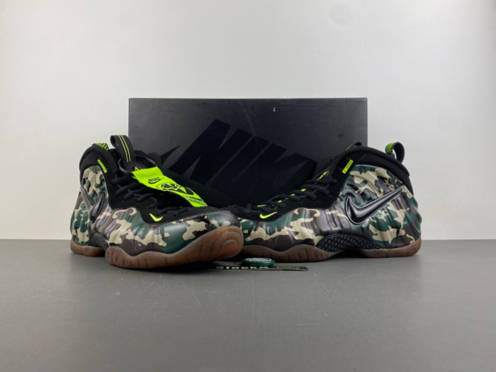 Nike Air Foamposite Pro Green Camo -IM5204-001