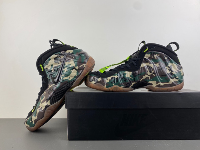 Nike Air Foamposite Pro Green Camo -IM5204-001