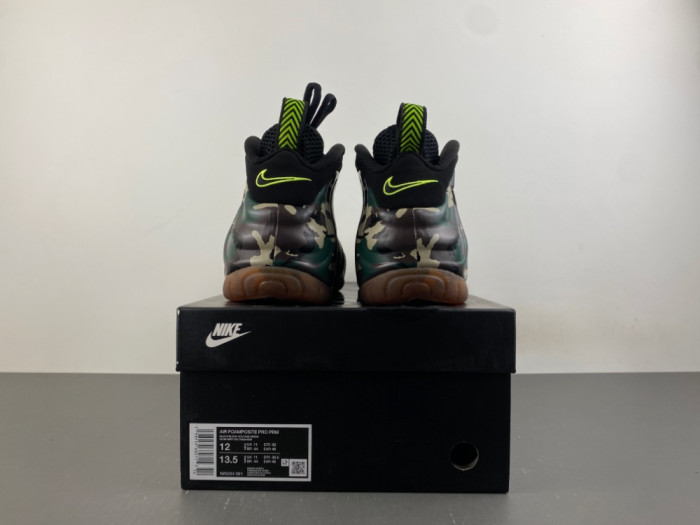 Nike Air Foamposite Pro Green Camo -IM5204-001