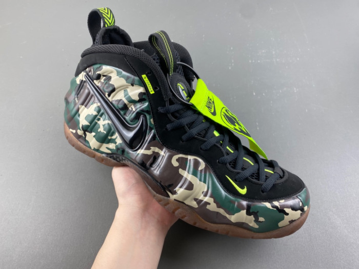 Nike Air Foamposite Pro Green Camo -IM5204-001