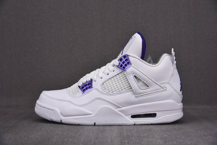 air jordan 4 retro “pure money” white purple ct8527-115