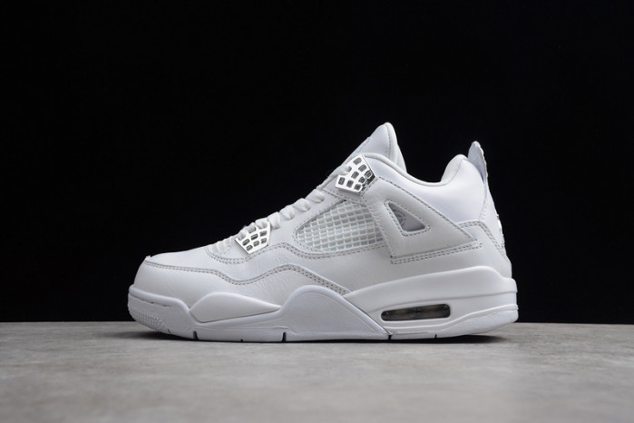 air jordan 4 retro “pure money” white 308497-100