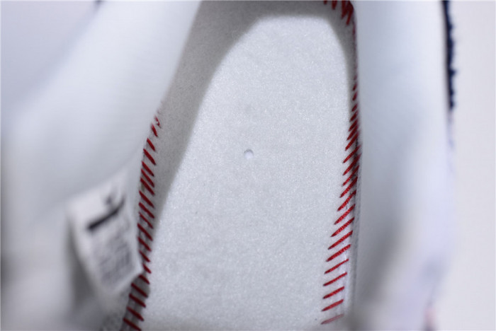 Nike Air Force 1 Low LV8 3D Chenille Swoosh White Red Blue 823511-106