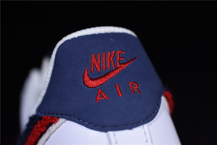 Nike Air Force 1 Low LV8 3D Chenille Swoosh White Red Blue 823511-106