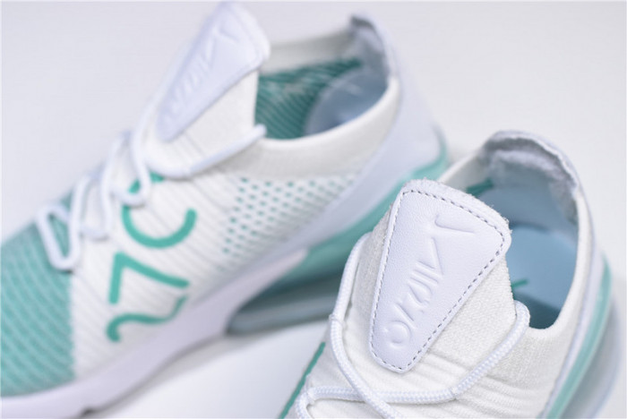 nike air max 270 flyknit (white) - ah6803-301