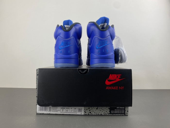 Awake NY x Jordan Air Jordan 5 Racer Blue -DV4982-400