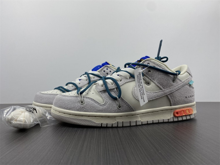 o-w x dunk low “16 of 50” dj0950-111