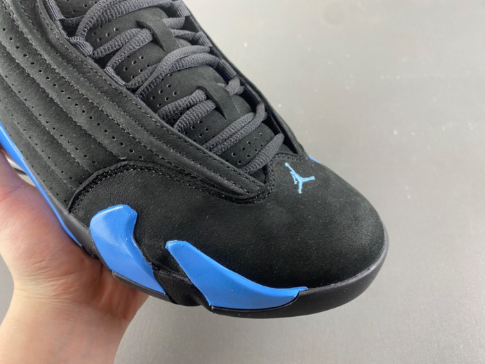 Jordan 14 Retro Black University Blue (2026)-487471-002