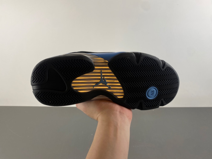Jordan 14 Retro Black University Blue (2026)-487471-002