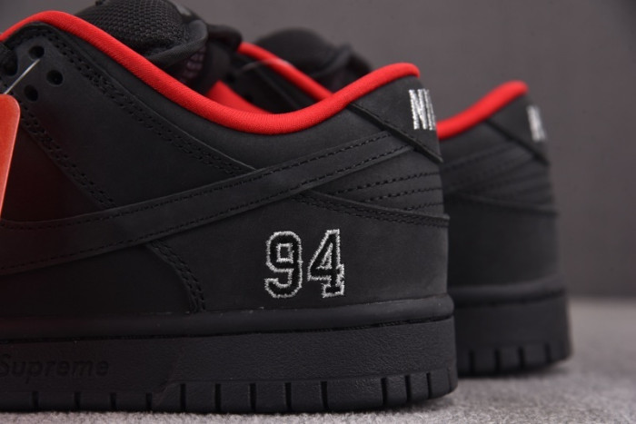 NK SB Dunk Low Supreme 94 Black-HQ8487-001