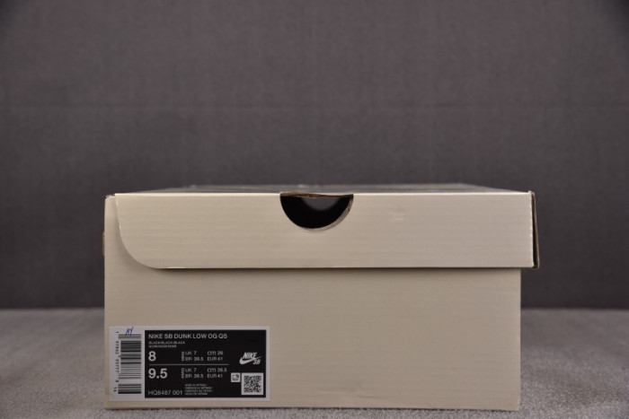 NK SB Dunk Low Supreme 94 Black-HQ8487-001