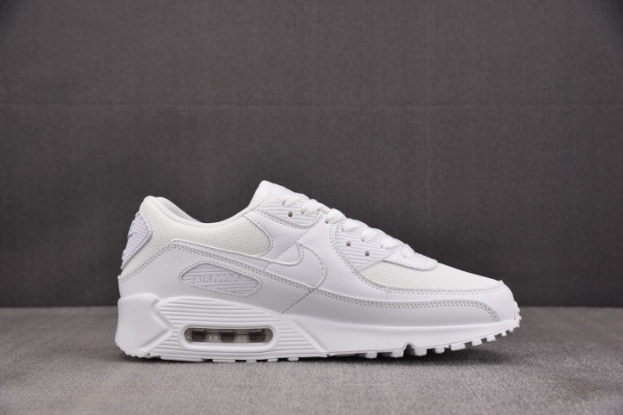 NK Air Max 90 Recraft Triple White-CN8490-100