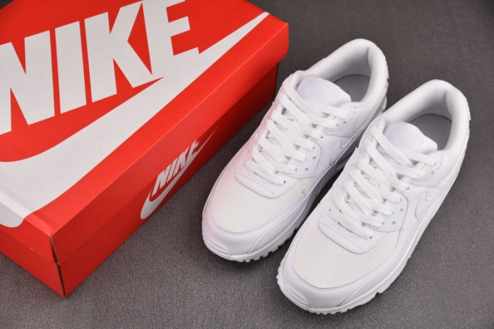 NK Air Max 90 Recraft Triple White-CN8490-100