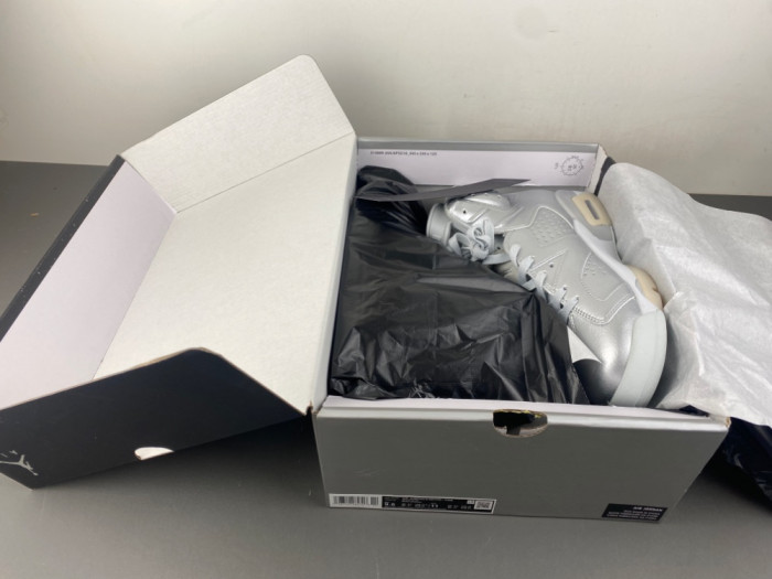 Jordan 6 Retro PSG Paris Saint-Germain Silver-Q5135-001