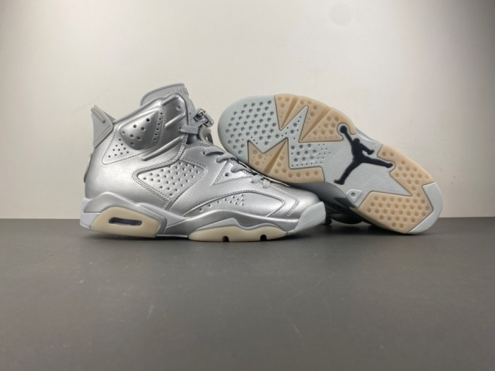 Jordan 6 Retro PSG Paris Saint-Germain Silver-Q5135-001