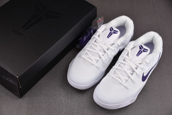 NK Kobe 9 Elite Low EM Protro White Court Purple - IH1401-100