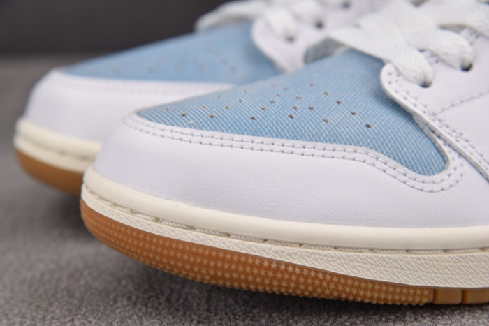 Air Jordan 1 Low SE Denim Worn Blue-HQ2004-400
