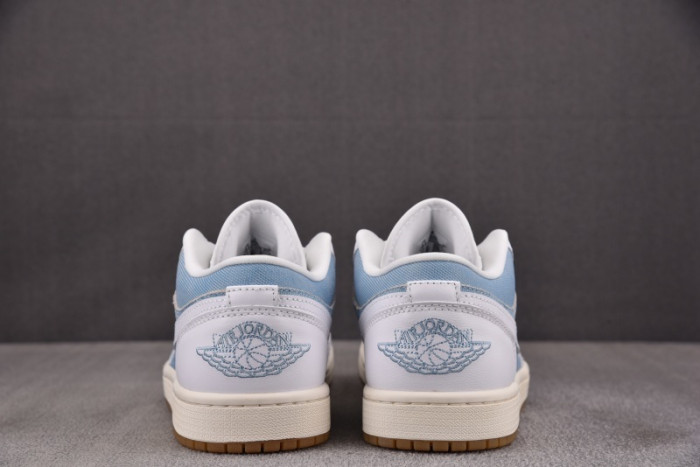 Air Jordan 1 Low SE Denim Worn Blue-HQ2004-400