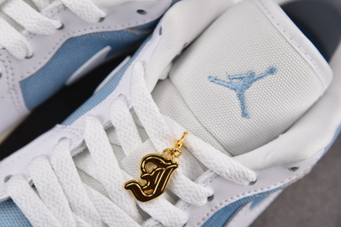 Air Jordan 1 Low SE Denim Worn Blue-HQ2004-400