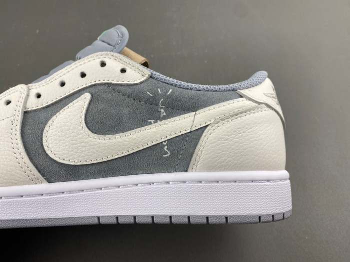 Travis Scott x Jordan Air Jordan 1 Low "Medium Olive"-HQ2004-400