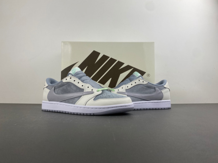 Travis Scott x Jordan Air Jordan 1 Low "Medium Olive"-HQ2004-400