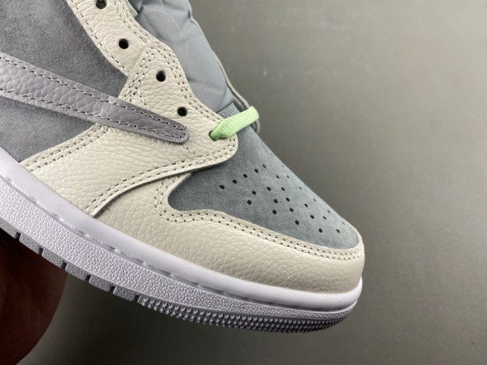 Travis Scott x Jordan Air Jordan 1 Low "Medium Olive"-HQ2004-400