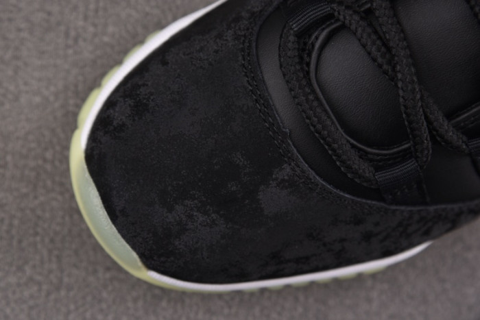 Air Jordan 11 Retro Black Barely Volt- IB1378-001