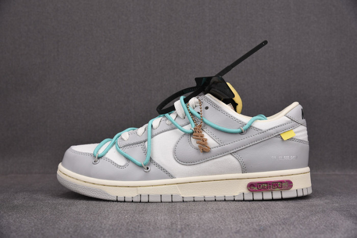 o-w x dunk low “04 of 50” dm1602-114