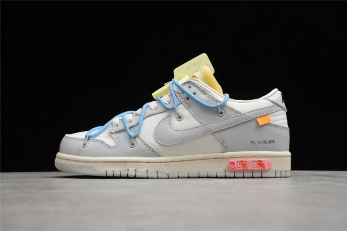 o-w x dunk low “05 of 50” dm1602-113