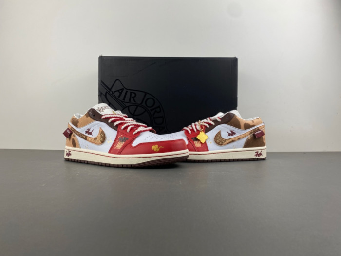 Air Jordan 1 Low SE CNY- IQ5321-121