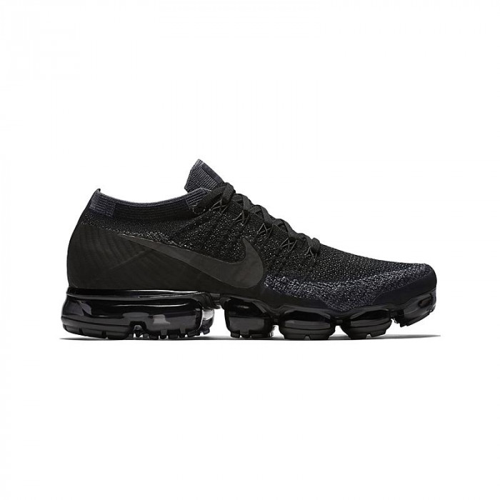 nikelab air vapormax flyknit "triple black" - 899473 003