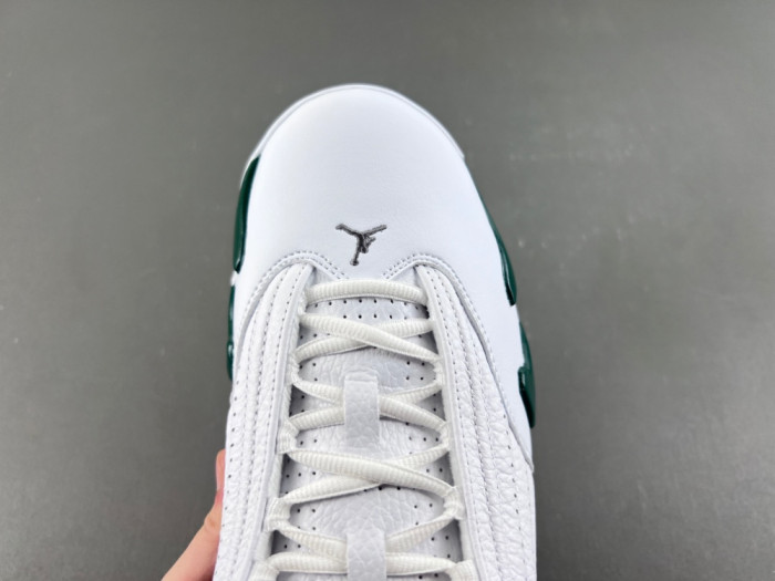Jordan 14 Retro White Forest Green-311832-131