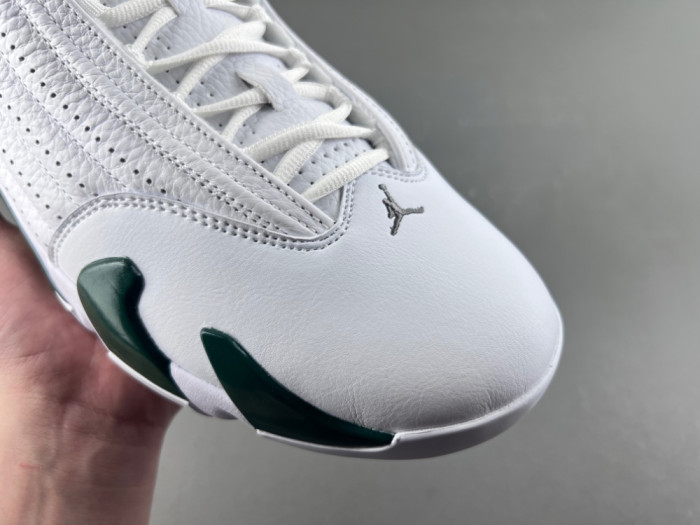 Jordan 14 Retro White Forest Green-311832-131