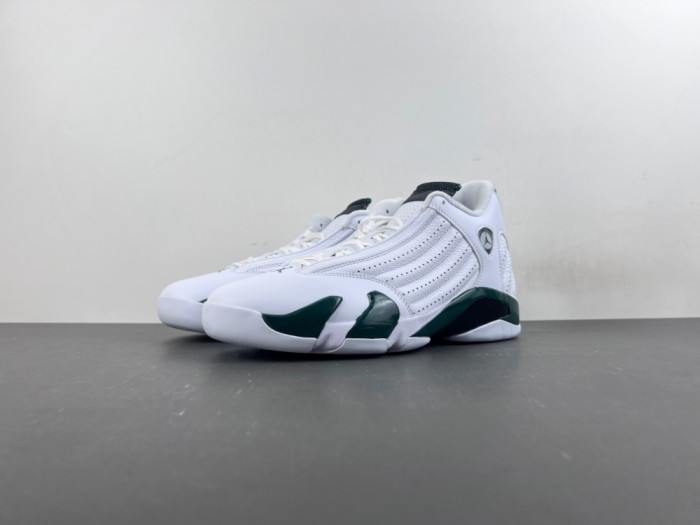 Jordan 14 Retro White Forest Green-311832-131