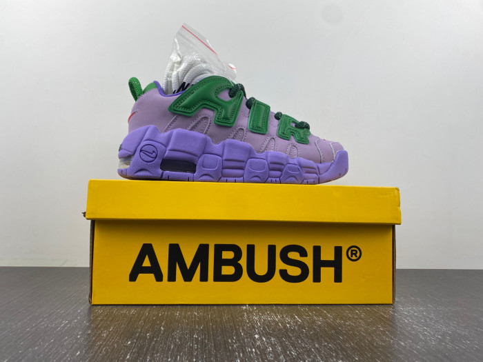 nike air more uptempo low ambush lilac-fb1299-500