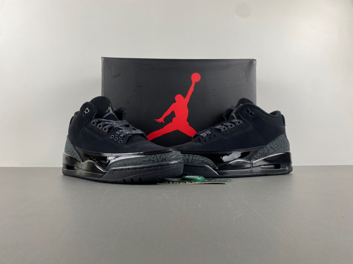 Air Jordan 3 “Black Cat”-CT8532-001