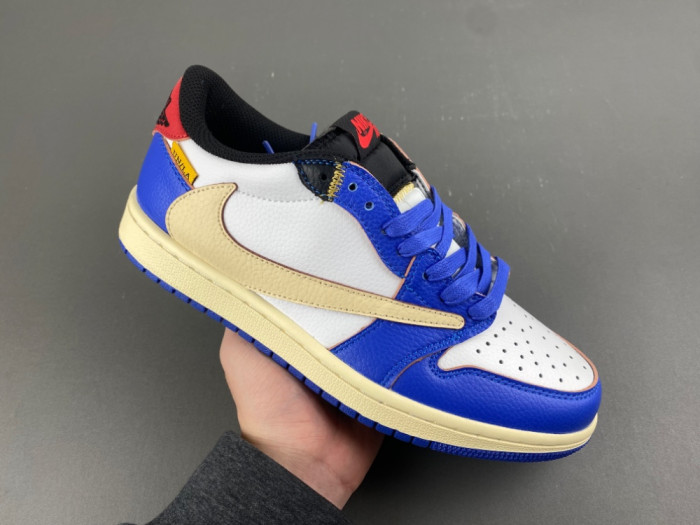 Travis Scott x Air Jordan 1 Low “Olive”-DM7866-200
