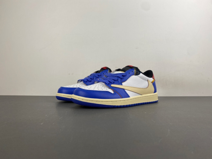 Travis Scott x Air Jordan 1 Low “Olive”-DM7866-200