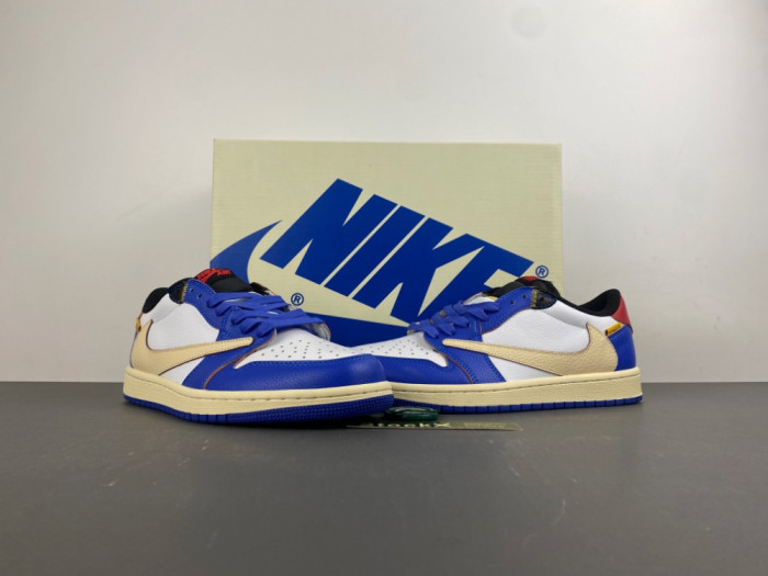 Travis Scott x Air Jordan 1 Low “Olive”-DM7866-200