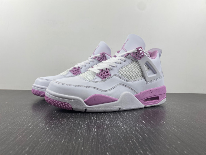 air jordan 4 white and pink