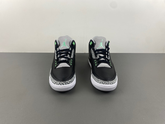 jordan 3 retro green glow-ct8532-031