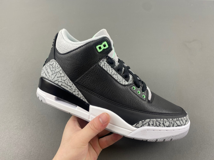 jordan 3 retro green glow-ct8532-031