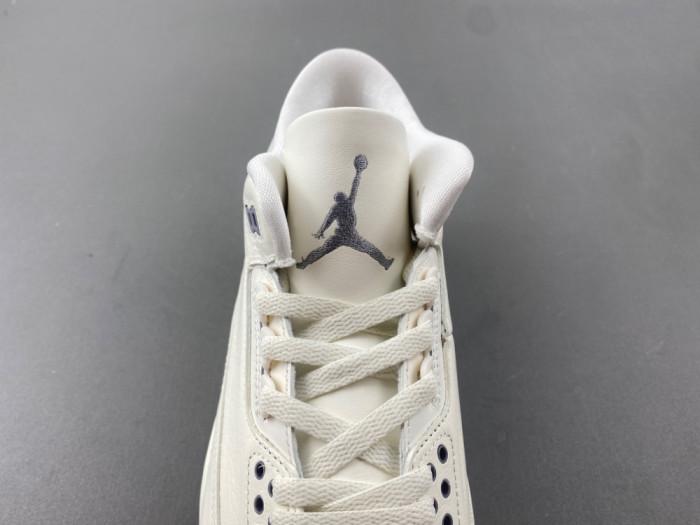 Air Jordan 3 “Sail/Metallic Silver-CK9246-100