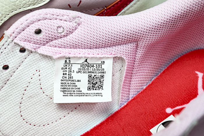 Air Jordan 1 Retro Low OG SP Travis Scott Shy Pink -IQ7604-101