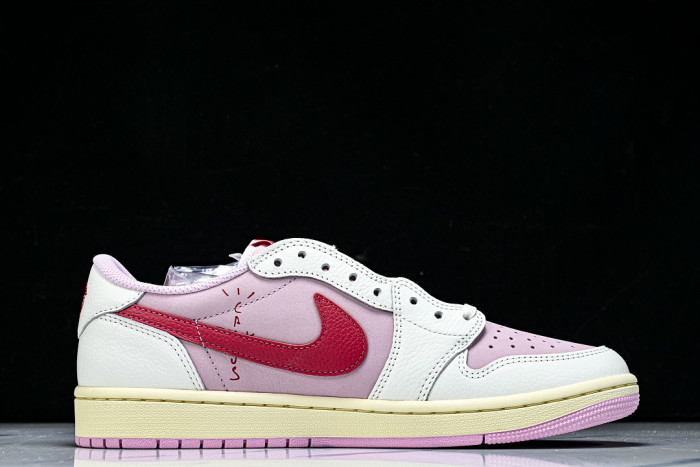Air Jordan 1 Retro Low OG SP Travis Scott Shy Pink -IQ7604-101