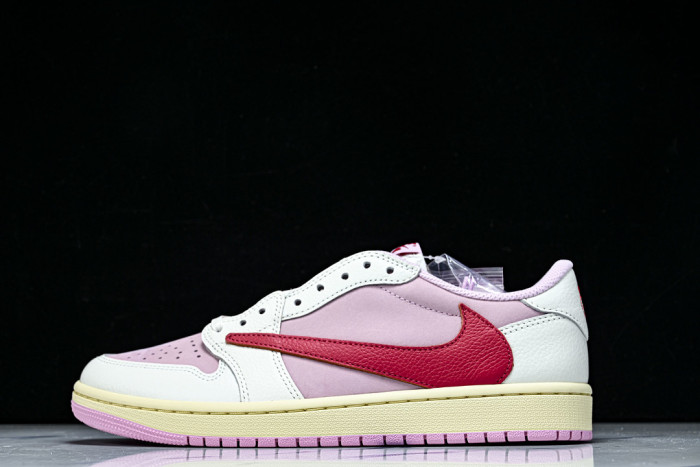 Air Jordan 1 Retro Low OG SP Travis Scott Shy Pink -IQ7604-101